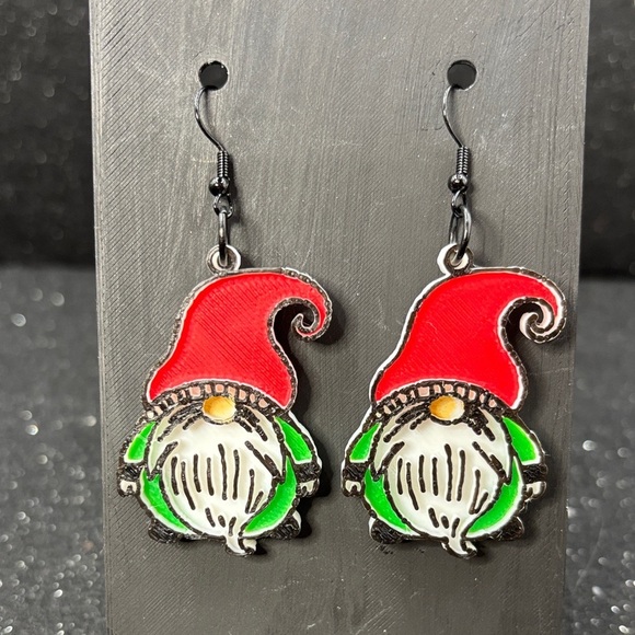 Jewelry - 🎄 Christmas Gnome Earrings 🎅✨